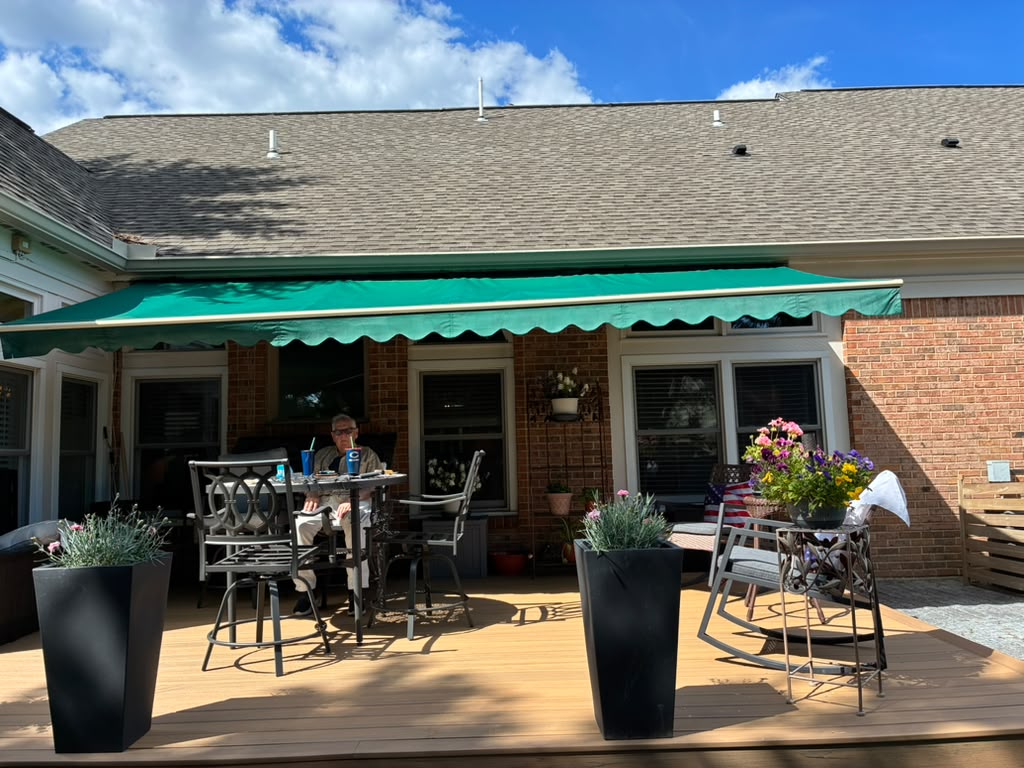 Awning installation