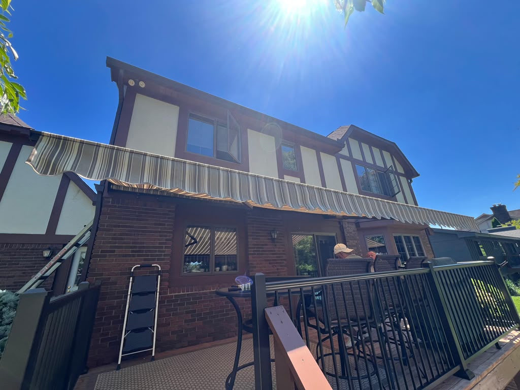 Awning installation